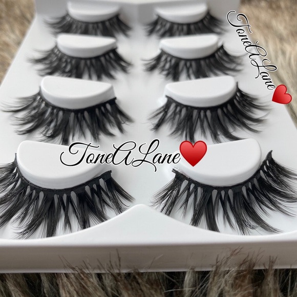 Mink Eyelashes Lashes 3d Lashes long drama lashes - Picture 3 of 3